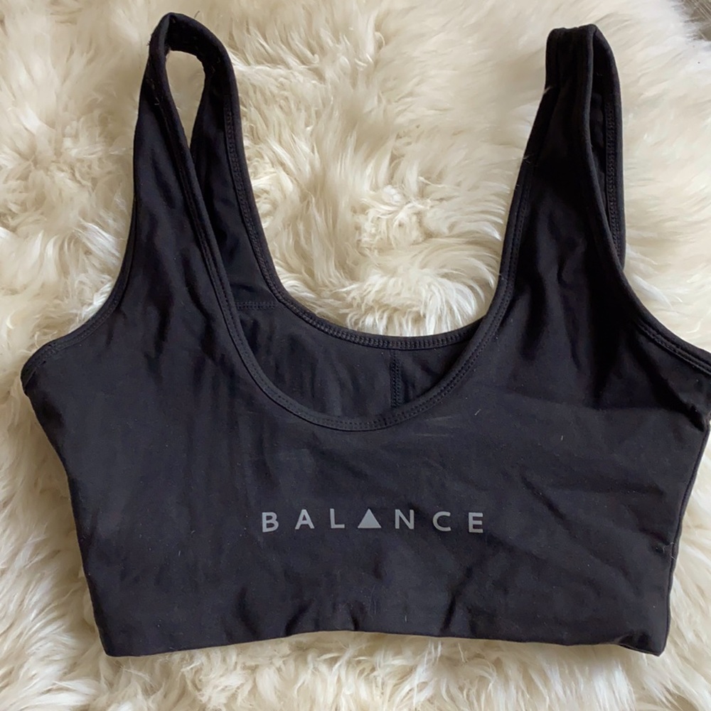 Balance Athletica - black bra - SM